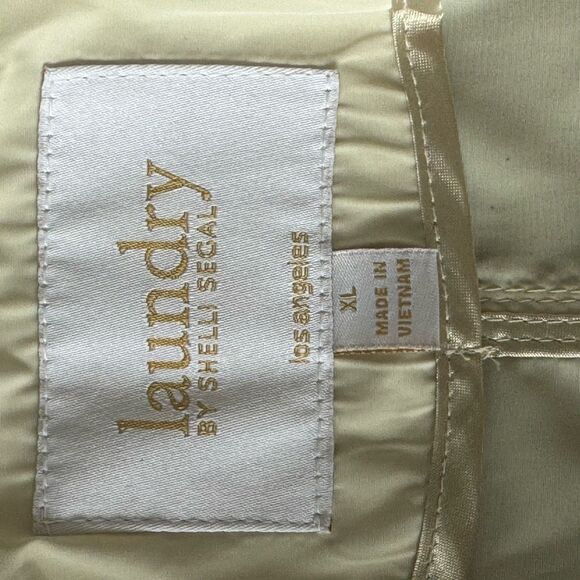 Laundry By Shelli Segal Windbreaker Trench Coat Rain Jacket With Silver Hardware - Picture 6 of 8